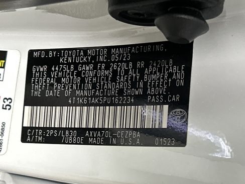 Used 2023 Toyota Camry XSE w/ Navigation Package FWD image 36