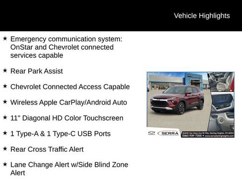 Used 2024 Chevrolet TrailBlazer LT w/ LT Cold Weather Package FWD image 5