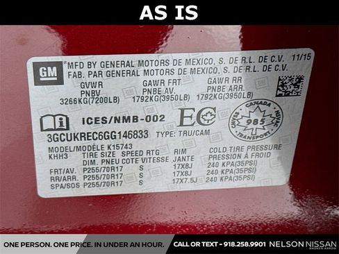 Used 2016 Chevrolet Silverado 1500 LT image 30