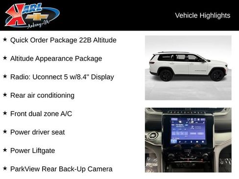 Used 2021 Jeep Grand Cherokee L Laredo AWD/4WD image 2