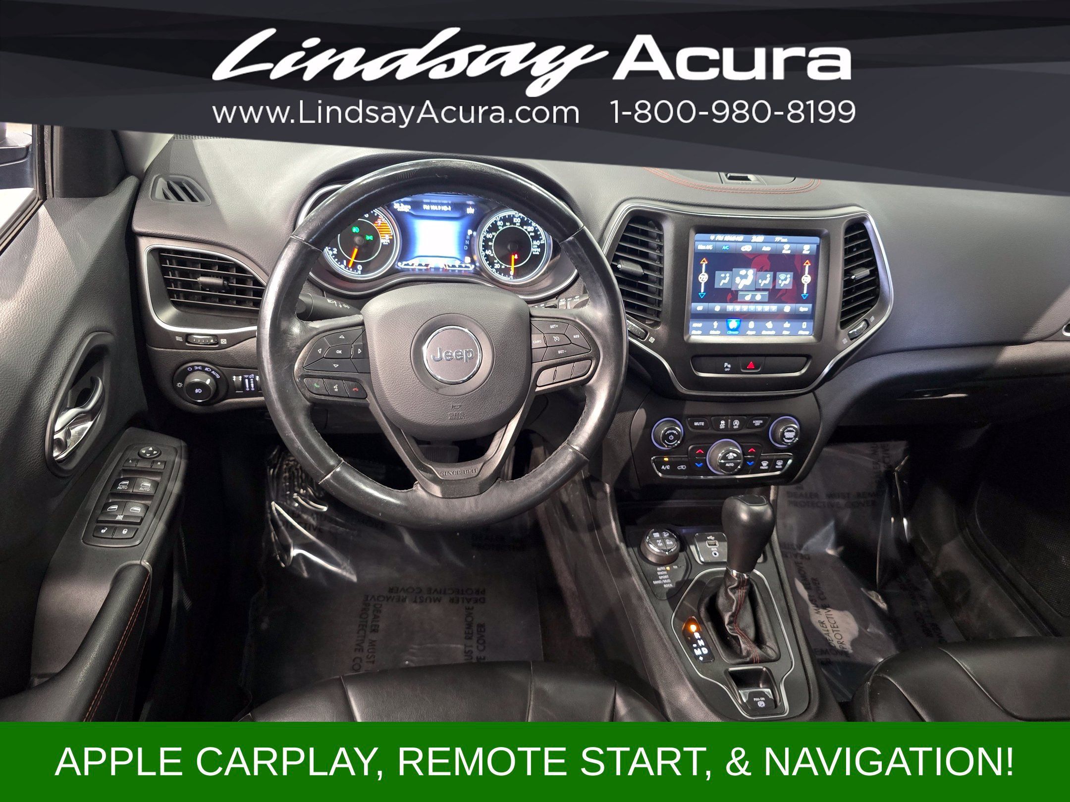 Used 2019 Jeep Cherokee Trailhawk w/ Cold Weather Group AWD/4WD image 14