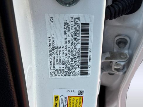 Certified 2025 Honda Civic Sport image 22