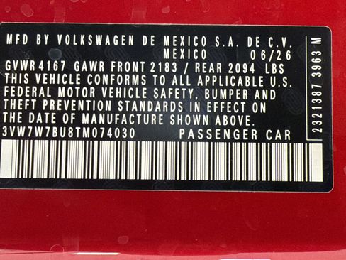 New 2026 Volkswagen Jetta SE FWD image 24