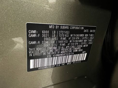 Used 2023 Subaru Ascent Touring image 66