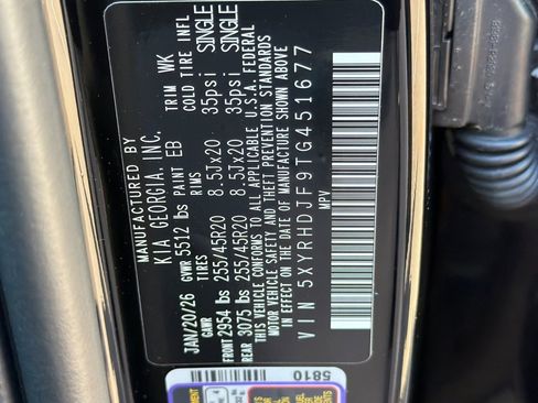 New 2026 Kia Sorento X-Line EX AWD/4WD image 23