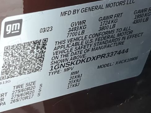 Used 2023 Chevrolet Suburban Z71 w/ Luxury Package image 33