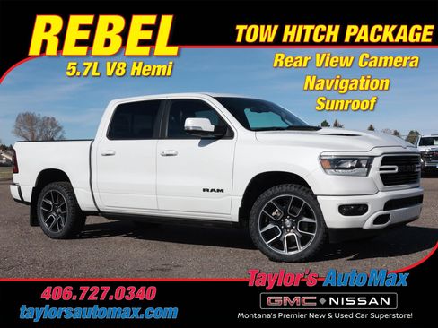 Used 2020 RAM 1500 Sport w/ Leather & Sound Group AWD/4WD image 1