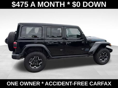 Used 2023 Jeep Wrangler Unlimited Rubicon 4xe w/ Steel Bumper Group AWD/4WD image 7
