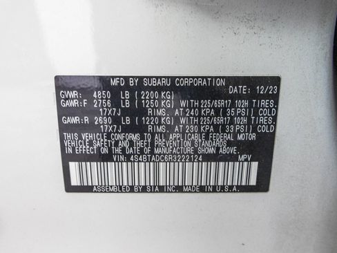 Used 2024 Subaru Outback Premium AWD/4WD image 52