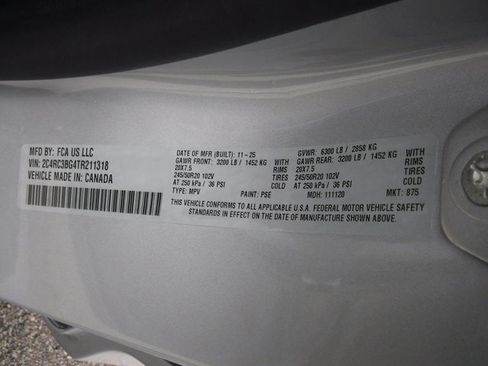 New 2026 Chrysler Pacifica Select w/ S Appearance Package image 50