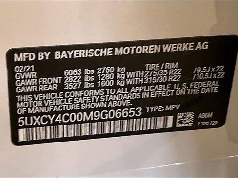 Used 2021 BMW X6 sDrive40i w/ Executive Package image 33