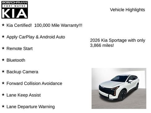Used 2026 Kia Sportage LX image 7