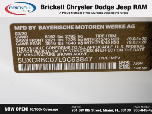 Used 2020 BMW X5 xDrive40i w/ M Sport Package image 34