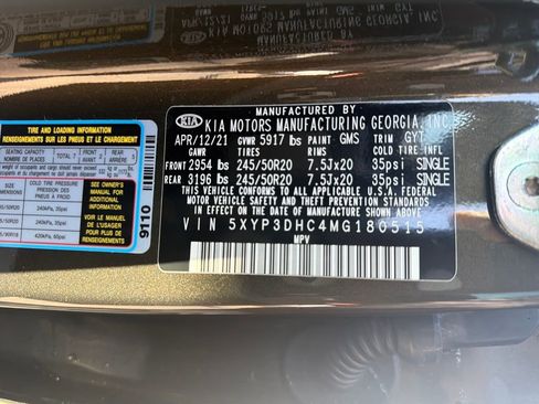 Certified 2021 Kia Telluride EX w/ EX Premium Package image 28