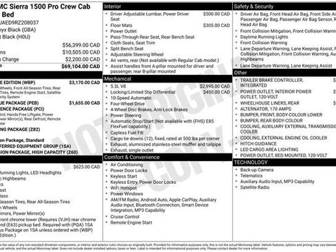 Used 2024 GMC Sierra 1500 Pro w/ Graphite Edition AWD/4WD image 11