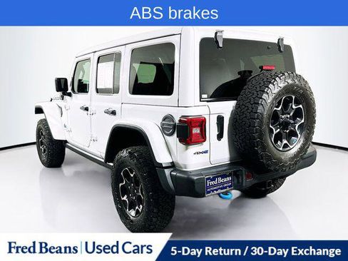 Certified 2023 Jeep Wrangler Unlimited Rubicon 4xe w/ Steel Bumper Group AWD/4WD image 5