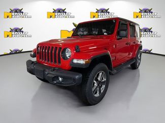 Used 2021 Jeep Wrangler Unlimited Sahara video 1
