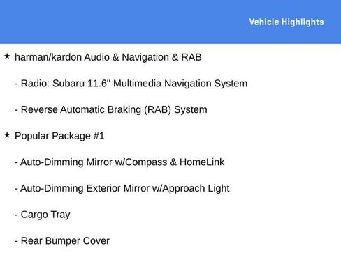 Used 2025 Subaru Forester Limited w/ Popular Package #1 image 5