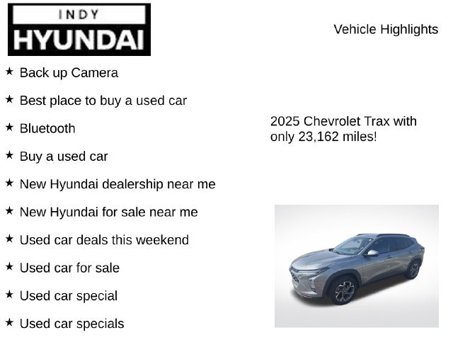 Used 2025 Chevrolet Trax LT FWD image 7