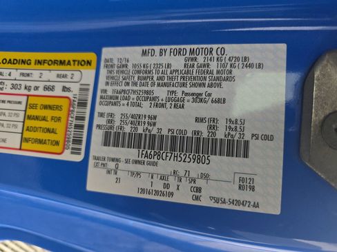 Used 2017 Ford Mustang GT w/ Black Accent Package image 15