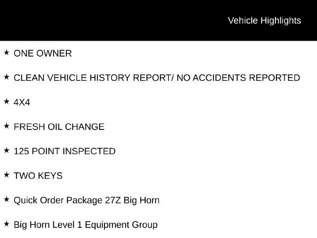 Used 2026 RAM 1500 Big Horn AWD/4WD image 5