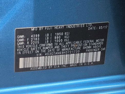 Used 2017 Subaru Impreza 2.0i Limited image 36