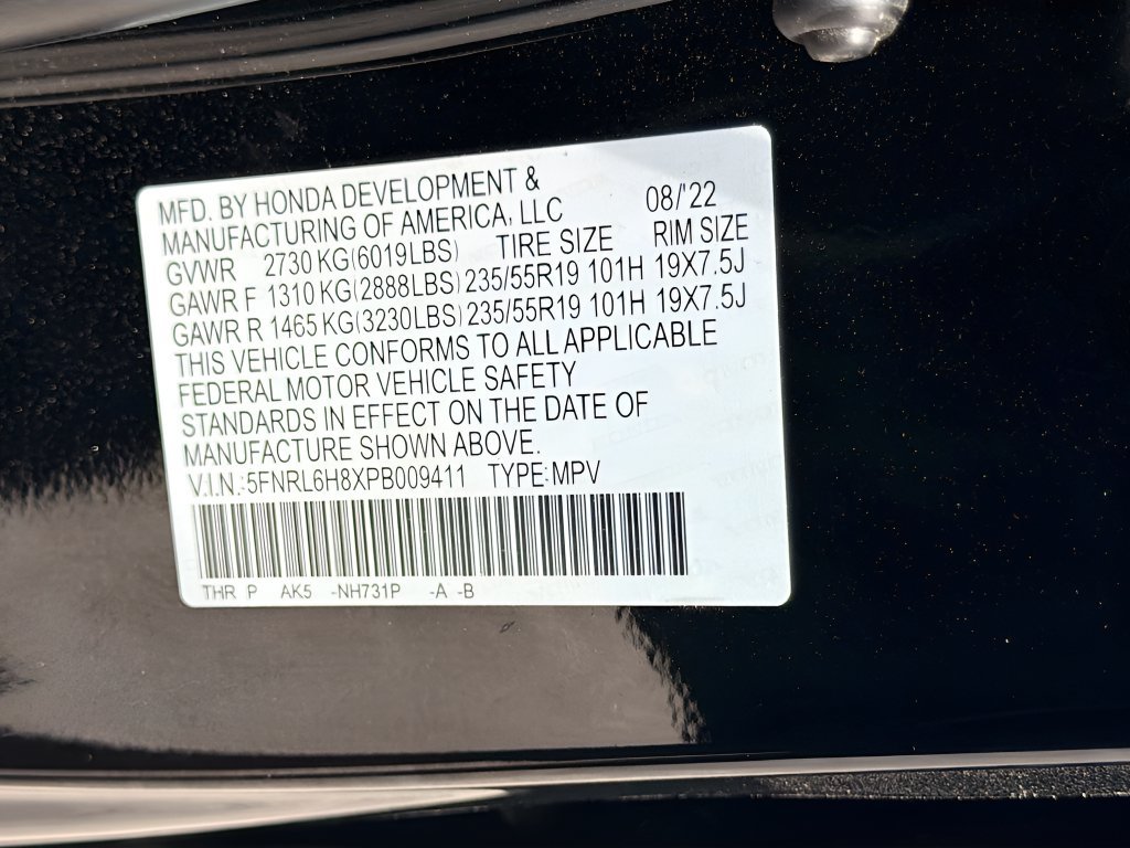 Used 2023 Honda Odyssey Touring image 34