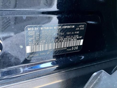 Used 2023 Mitsubishi Eclipse Cross LE AWD/4WD image 34