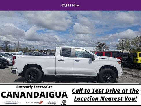 Used 2023 Chevrolet Silverado 1500 Custom w/ LPO, Dark Essentials Package AWD/4WD image 2