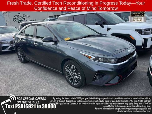 Used 2022 Kia Forte GT-Line w/ GT-Line Premium Package FWD image 1