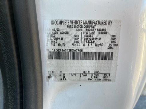 Used 2002 Ford F450 2WD Regular Cab Super Duty image 16