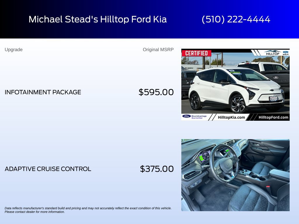 Used 2022 Chevrolet Bolt LT FWD image 6