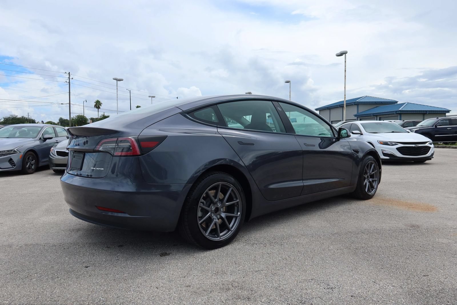 Used 2021 Tesla Model 3 Long Range AWD/4WD image 2