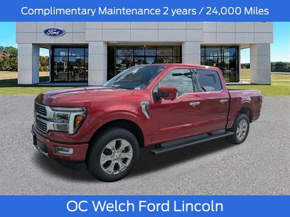 New 2026 Ford F150 Platinum w/ Equipment Group 702A High