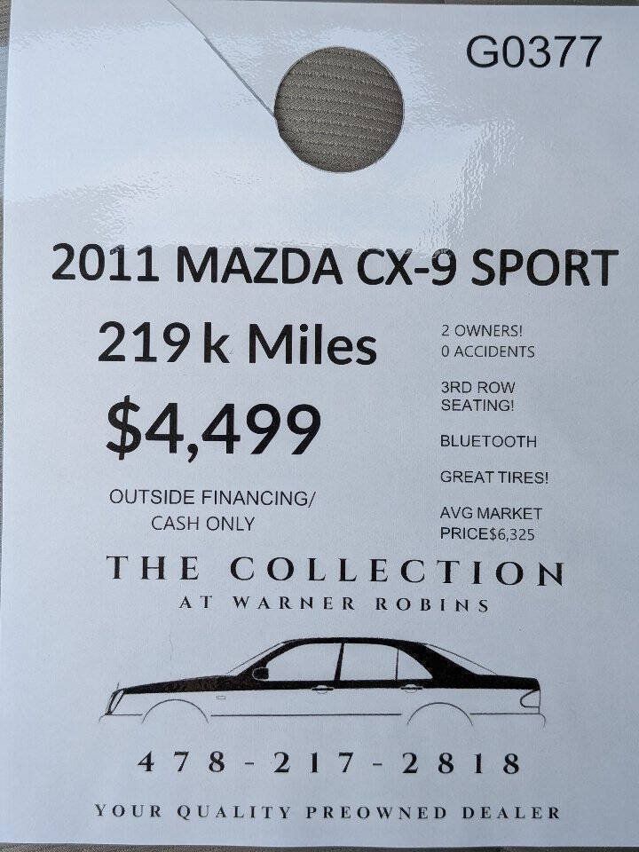 Used 2011 MAZDA CX-9 Sport FWD image 2