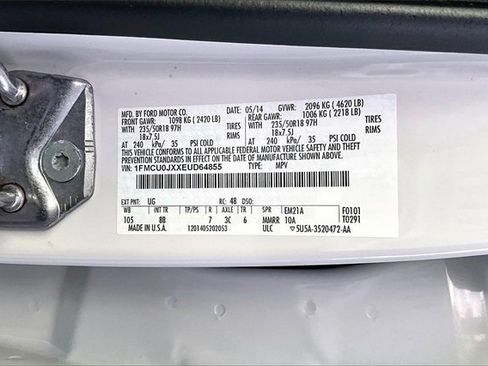 Used 2014 Ford Escape Titanium w/ Equipment Group 401A image 19