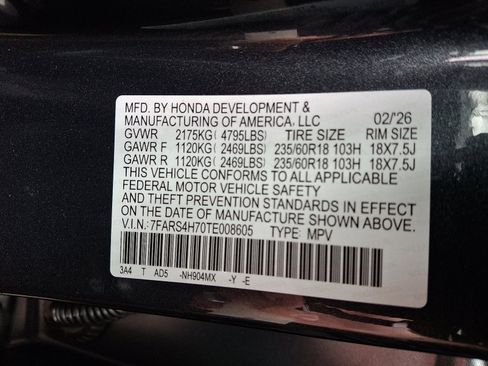 New 2026 Honda CR-V EX-L image 16