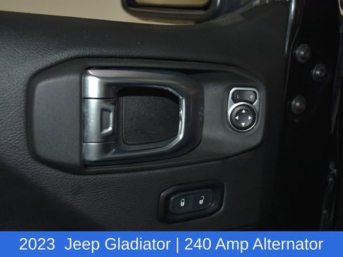 Used 2023 Jeep Gladiator Rubicon w/ LED Lighting Group AWD/4WD image 24