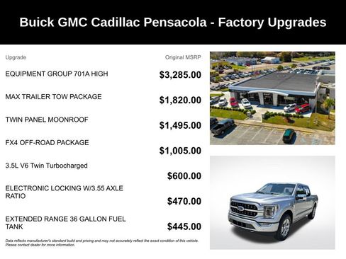 Used 2021 Ford F150 Platinum w/ Equipment Group 701A High AWD/4WD image 4