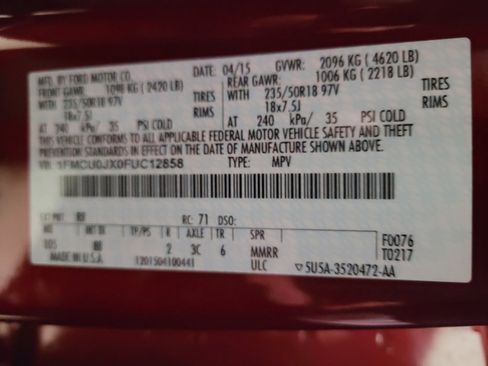 Used 2015 Ford Escape Titanium w/ Equipment Group 301A image 33