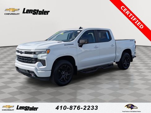 Certified 2025 Chevrolet Silverado 1500 RST w/ LPO, Dark Essentials Package image 1
