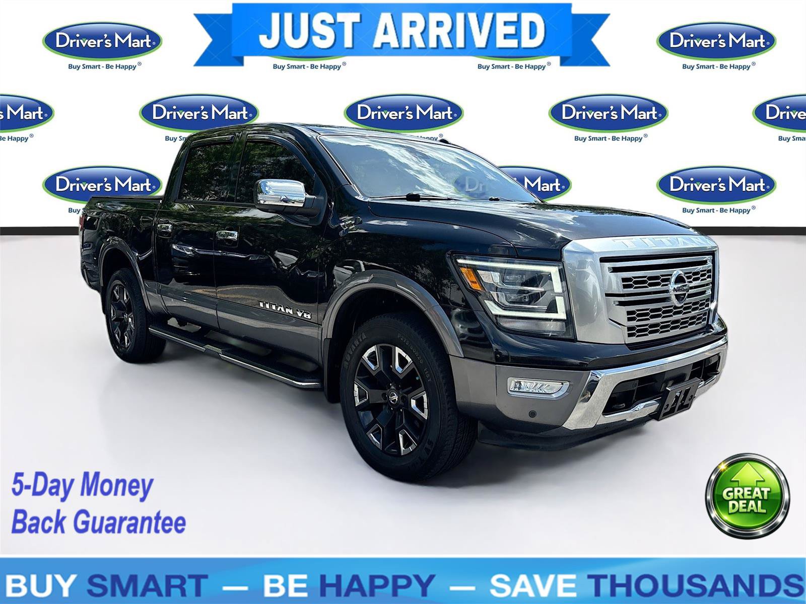 Used 2020 Nissan Titan Platinum Reserve w/ Moonroof Package AWD/4WD image 1