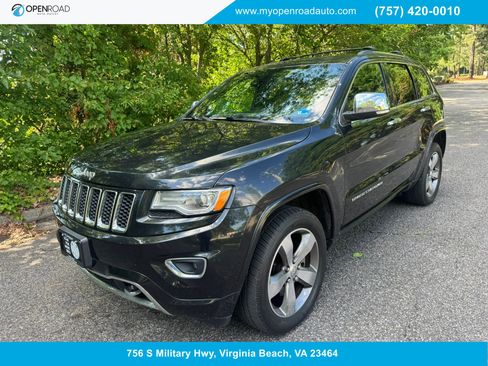 Used 2015 Jeep Grand Cherokee Overland w/ Advanced Technology Group AWD/4WD image 1