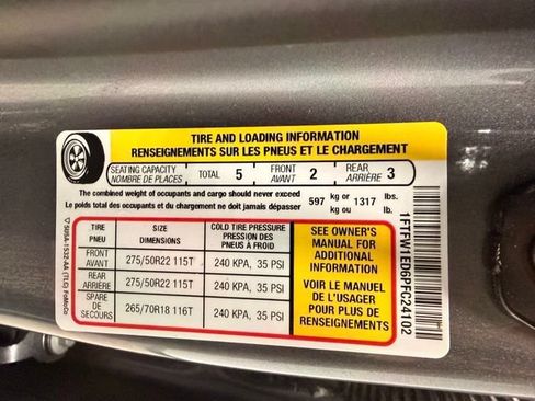 Used 2023 Ford F150 Limited AWD/4WD image 59