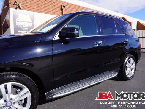 Used 2014 Mercedes-Benz ML 350 ML Class 350 SUV Rear DVD image 16