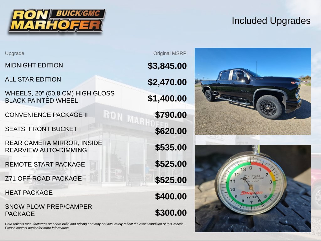 Used 2024 Chevrolet Silverado 2500 LT w/ Midnight Edition AWD/4WD image 6