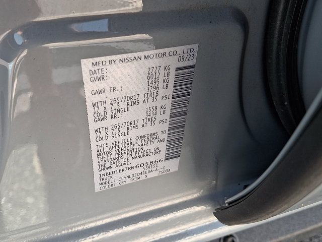 Used 2024 Nissan Frontier PRO-4X w/ Technology Package AWD/4WD image 28
