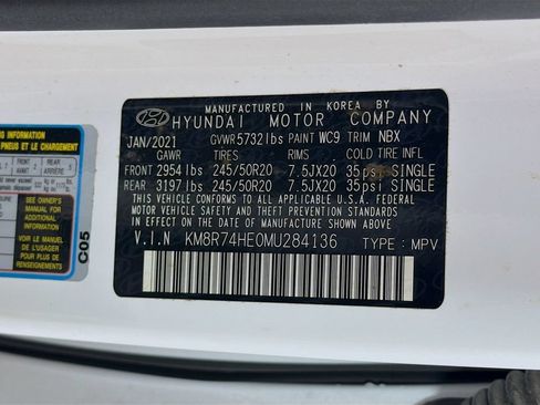 Used 2021 Hyundai Palisade Calligraphy FWD image 38