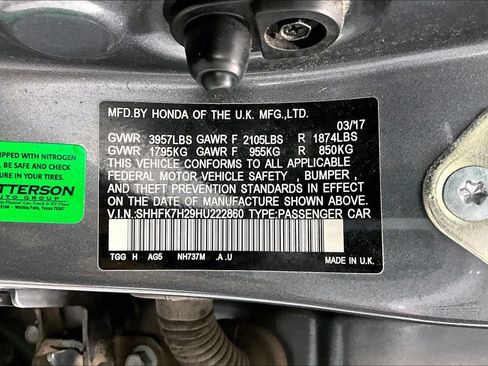 Used 2017 Honda Civic LX image 37