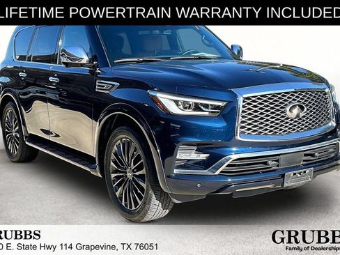 Used 2023 INFINITI QX80 Sensory w/ Cargo Package AWD/4WD image 1